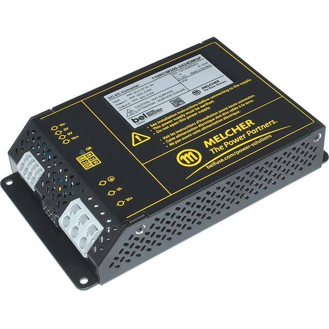 110RCM300-2424DMQFK Bel Power Solutions  DC DC Converters